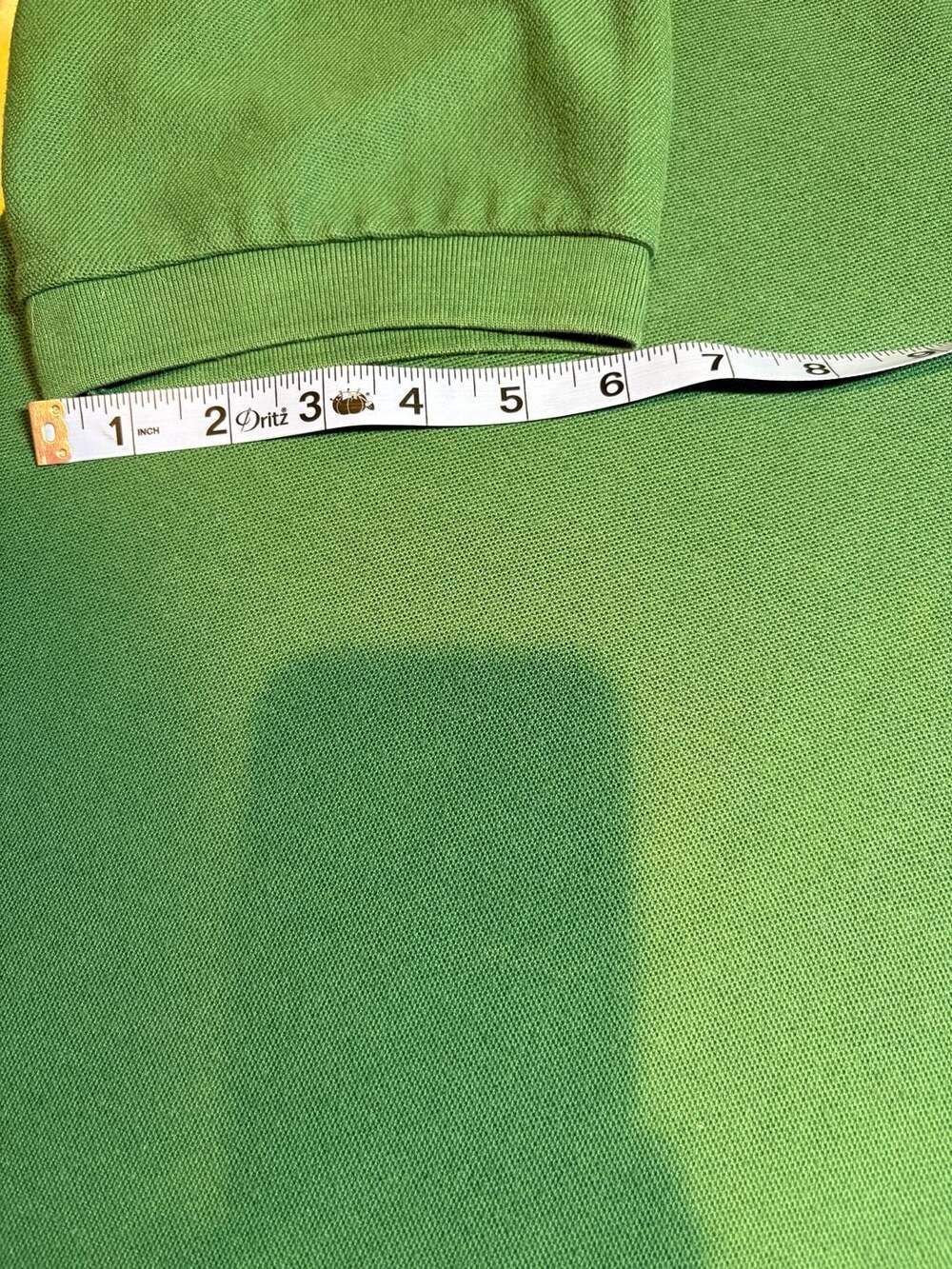 Ralph Lauren XXL Green Piqué Short Sleeve Polo Shirt - Picture 9 of 10